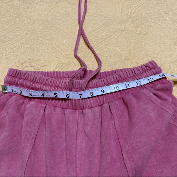 H022 NWT Sage + Fig Top M pp27 Pants L W15 Dusty Pink Bow Lounge Pants Set - Picture 12 of 16